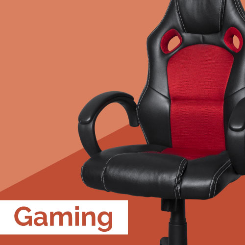 Siediti e rilassati con le nostre sedie gaming. Ideale per i gamers.